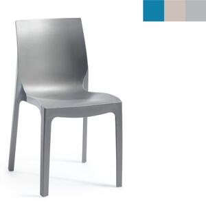 ROJAPLAST Zahradní židle - EMMA, plastová Barva: petrolejová