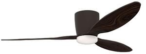Stropní ventilátor Veneti CCT Bronze/Walnut s LED stmívatelný