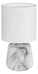 Rabalux Bílá stolní lampa Nalisa pro žárovku E14 74067