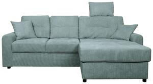 ROHOVÁ SEDAČKA, textil, mátově zelená Carryhome - Sedací soupravy, Online Only