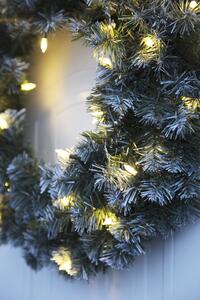 Svítící vánoční věnec Edmonton 50 cm