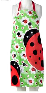 Zástěra LADYBUG berušková VIGAR (barva-zelená-berušková)