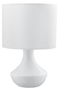 Rustikální stolní lampa Rosia 18 bílé – Bílá