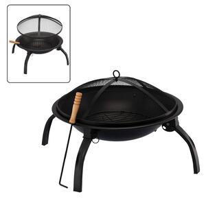 Garden Line Zahradní ohniště SIMPLED 56 cm černé