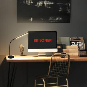 Stolní lampa Pivaz LED, dotykový stmívač, černá