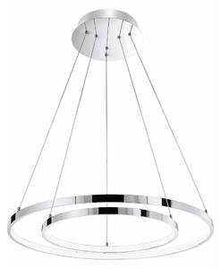 LED lustr Aria 75W 60 chrome – Šedá