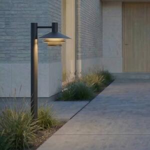 Lucande LED osvětlení cesty Montaro, 100 cm, antracitová, Černá, Hliník, Moderní