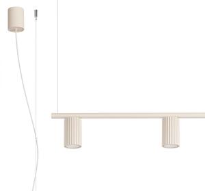 Sollux SL.2713 - Lustr na lanku KARBON 4xGU10/10W/230V krémová