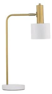 Rustikální stolní lampa Paz bílé – Bílá