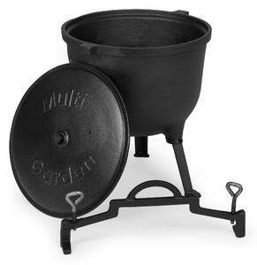 MultiGarden Litinový kotlík SUMO 15 l černý