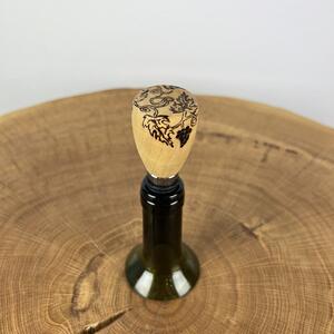 Dřevěná zátka na víno Iza, javor