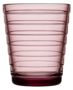 Iittala Sklenice Aino Aalto 0,22l, 2ks, růžové calluna