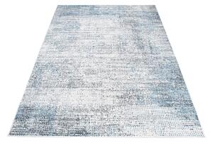 Makro Abra Moderní kusový koberec DAKOTA YF90B abstraktní modrý krémový Rozměr: 116x168 cm