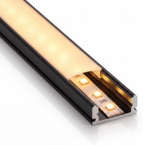 SADA 1x LED Pásek se senzorem FLEX LED/3,6W/4xAA 2 m + 2x vestavný profil 1 m