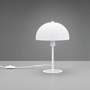 Stolní lampa Nola, výška 30 cm, bílá