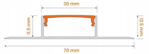 SADA 1x LED RGBW Pásek NEO LITE LED/24W/230V 5 m IP65 Wi-Fi + 5x profil 1 m + DO