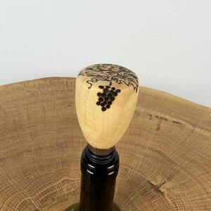 Dřevěná zátka na víno Barnie, javor