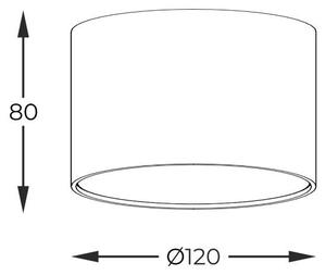 Zuma Line 3010103 bodové stropní svítidlo OAK | 15W GU10 (ES111)