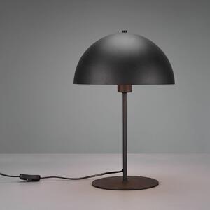 Stolní lampa Nola, výška 45 cm, černá/zlatá