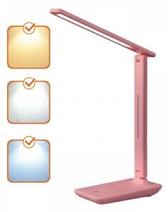 LED Stmívatelná stolní lampa NOBLITE N LED/7W/230V 3000/4000/6500K růžová