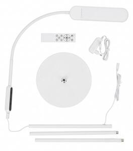 LED Stmívatelná stojací lampa TEILO LED/10W/230V 3000/4000/6500K bílá + DO