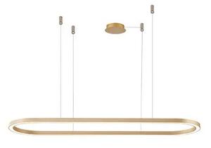Designový lustr Elena 120 zlatá