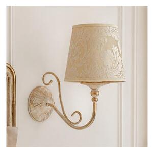 Brilagi - Nástěnná lampa SONIA 1xE27/15W/230V krémová/patina