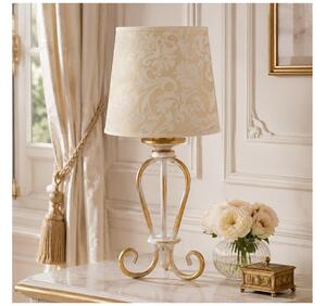 Brilagi - Stolní lampa SONIA 1xE27/15W/230V krémová/patina