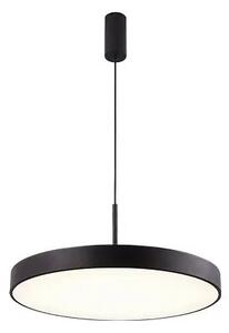 Moderní LED lustr Marcello 40 Cct černá s dálkovým ovládáním