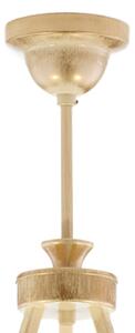 Brilagi - Lustr na tyči SAPHIRE 3xE27/15W/230V pr. 66 cm krémová/zlatá/patina