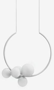 Lucis Závěsné svítidlo OHM, 5xG9, v. 64 cm Barva: Bílá