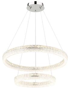 Globo 67387-72 - LED Stmívatelný lustr na lanku LAUREL 72W/230V čirá+DO