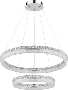 Globo 67387-72 - LED Stmívatelný lustr na lanku LAUREL 72W/230V čirá+DO