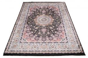 Makro Abra Kusový koberec pratelný VICTORIA 9105 Klasický pogumovaný krémový Rozměr: 80x150 cm