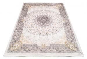Makro Abra Kusový koberec pratelný VICTORIA 39963 Klasický pogumovaný krémový Rozměr: 200x300 cm