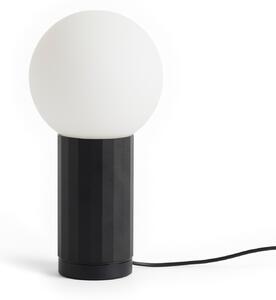 Stolní lampa HAY, TURN ON, stmívatelné, Černá, Obývací pokoj, Sklo, Moderní