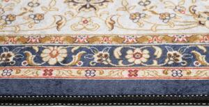 Makro Abra Kusový koberec pratelný VICTORIA 36440 Klasický pogumovaný krémový šedý Rozměr: 120x170 cm