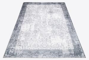 Makro Abra Kusový koberec pratelný VICTORIA 2363 Klasický pogumovaný krémový Rozměr: 120x170 cm