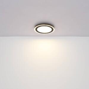 LED stropní světlo Davies křišťálový efekt Ø 34 cm
