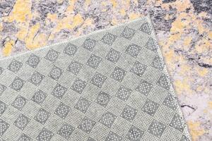 Makro Abra Kusový koberec pratelný VICTORIA 2107 pogumovaný krémový žlutý Rozměr: 120x170 cm