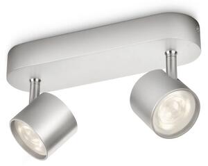 56242/48/16 Star bodové LED svítidlo 2x4,5W 1000lm 2700K stmívatelné IP20, hliník