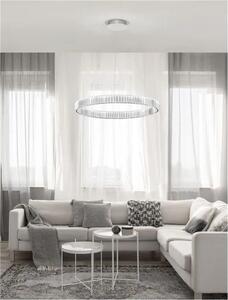 Křišťálový lustr Aurelia 80 Chrome