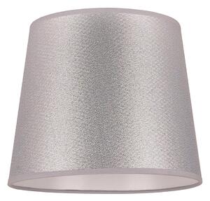 Duolla - Stínidlo k stolní lampě CLASSIC M E27 pr. 24 cm stříbrná