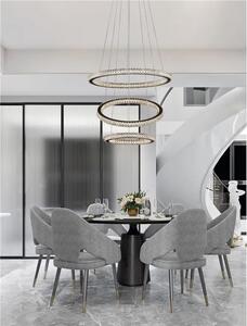 LED lustr Ginevra 51 černé
