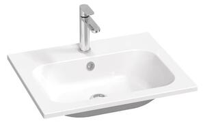Umyvadlo Ravak Chrome Slim 60x49 cm otvor pro baterii uprostřed XJG01160001