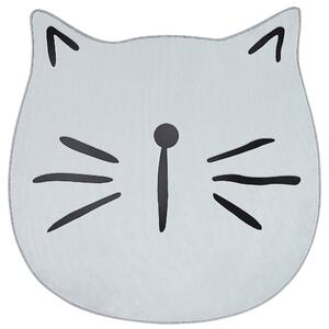 Dětský koberec KITTY Šedá ø 100 cm