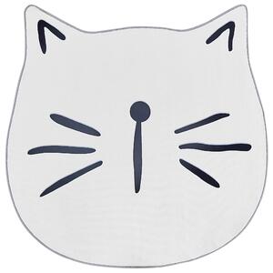 Dětský koberec KITTY Bílá ø 100 cm