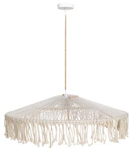 Závěsná lampa AKOBO Papírové lano Béžová