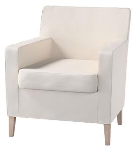 Potah na křeslo IKEA Karlstad barva béžová látka pletený vzor