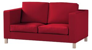 Potah na pohovku IKEA Karlanda 2-místná, krátký barva červená látka pletený vzor